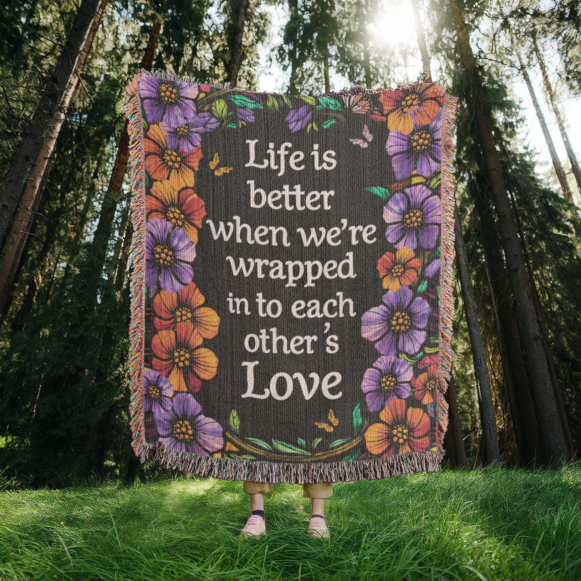 Life is Better With You - Heirloom Blanket